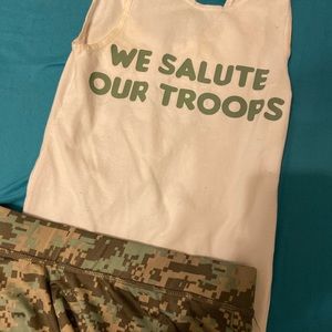 Hooters Girl Camo Uniform